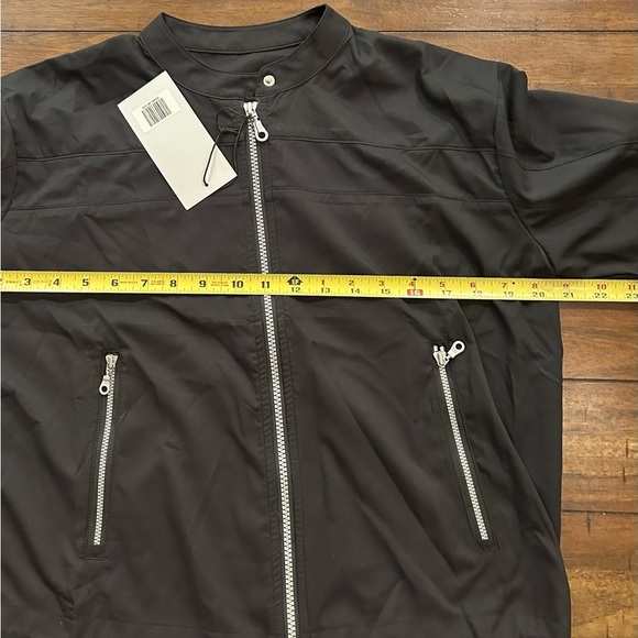 Girlfriend Collective Black Vista Moto Jacket Size Small NEW With Tags - Picture 9 of 16